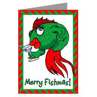 Fish Christmas Greeting Cards  Buy Fish Christmas Cards