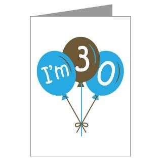 30 Gifts  30 Greeting Cards  Fun 30th Birthday Greeting Card