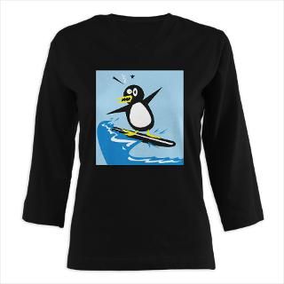 Surfing Penguin  Zen Shop T shirts, Gifts & Clothing