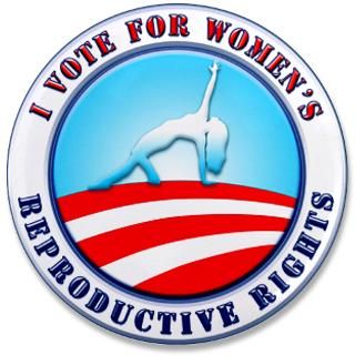 99 Gifts  99 Buttons  Obama Vote for Womens Rights 3.5 Button