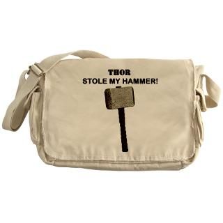 Thor stole my hammer Messenger Bag for $37.50