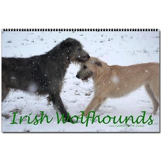 Irish Wolfhound Oversized Wall Calendar for $32.50