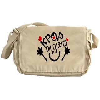 Crazy about KPOP in Korean Messenger Bag for $37.50