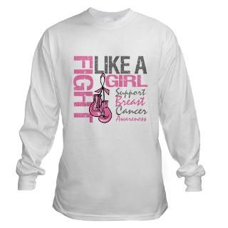 Breast Cancer Long Sleeve Ts  Buy Breast Cancer Long Sleeve T Shirts