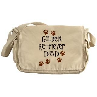 Golden Retriever Dad Messenger Bag for $37.50