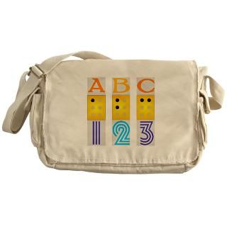 Braille ABC 123 Messenger Bag for $37.50