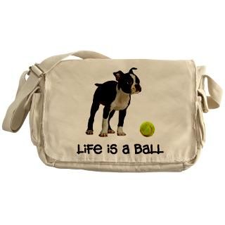 Boston Terrier Life Messenger Bag for $37.50