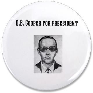 Cooper Gifts  D.B. Cooper Buttons  D.B. Cooper for president