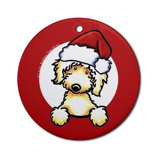 Labradoodle Christmas Ornaments  Unique Designs