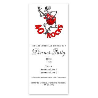 40 ROCKS Invitations for $1.50