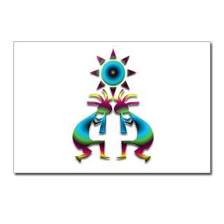 Two Kokopelli #41 Postcards (Package of 8) for $9.50