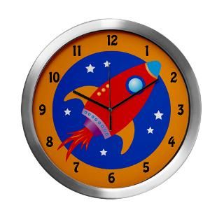Future Astronaut Modern Wall Clock for $42.50