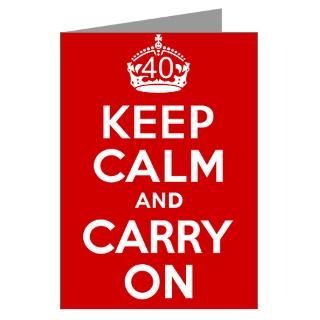 Keep Calm and Carry On Wall Art Poster