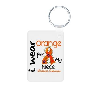Wear Orange 43 Leukemia Keychains for $9.50