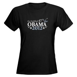 Entitled 47% For Obama 2012 Tee