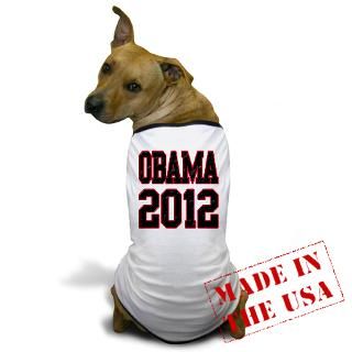 2012 Gifts  2012 Pet Stuff  Obama 2012 Dog T Shirt