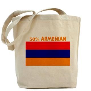 50 PERCENT ARMENIAN Tote Bag for $18.00