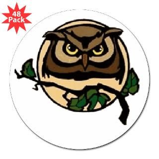 Owl Tree 3 Lapel Sticker (48 pk) for $30.00