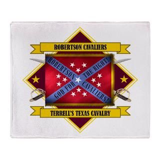 Confederate Cavalry Fleece Blankets  Confederate Cavalry Throw