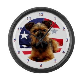 Brussels Griffon Eeyore Large Wall Clock for $40.00