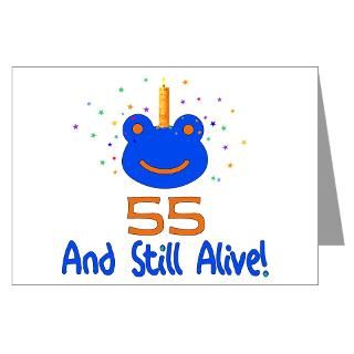 55 And Still Alive Greeting Card