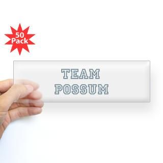 Team Possum Bumper Sticker (50 pk) for $190.00
