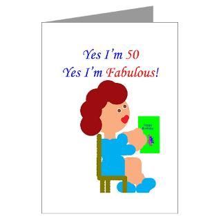 50 Gifts  50 Greeting Cards  Yes Im 50 Greeting Cards (Pk of 20)