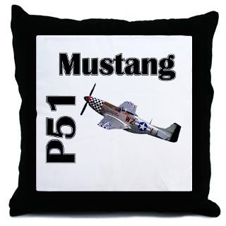 Air Force Gifts  Air Force More Fun Stuff  P51 Mustang Throw