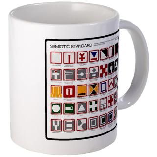 Alien   Nostromo semiotic standard icons Mug