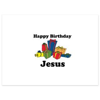 Undefined Gifts  Undefined Flat Cards  Happy Birthday Jesus 5.5 x