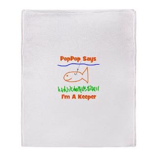 PopPop Says Im A Keeper Stadium Blanket for $59.50
