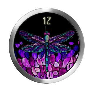 Dragonflys Clock  Buy Dragonflys Clocks