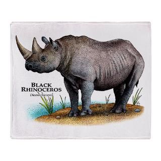 Black Rhinoceros Stadium Blanket for $59.50