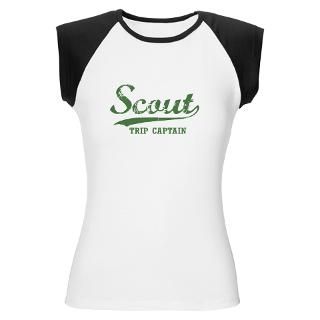 Scouting Womens Cap Sleeve T Shirt