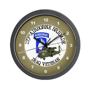173rd ABN BDE Iraq Veteran UH 60 Wall Clock for $18.00