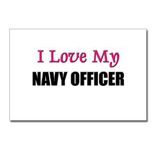 Love My NAVY OFFICER Postcards (Package of 8) for $9.50