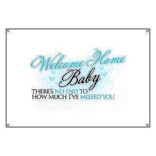 Welcome Home Baby Banner for $59.00