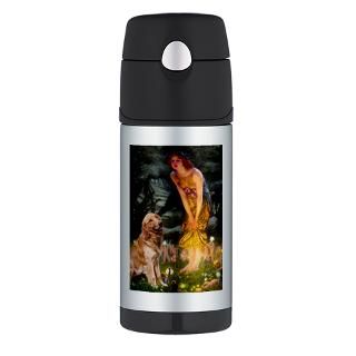 Dog Gifts  Dog Drinkware  Fairies & Golden Thermos® Bottle