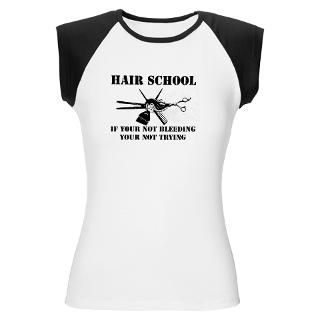 Womens Hair School T Shirt T Shirt by HairSchool