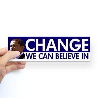 believe in obama sticker barack obama change we can believe in $ 4 65