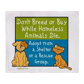 adopt shelter rescue stadium blanket $ 63 49