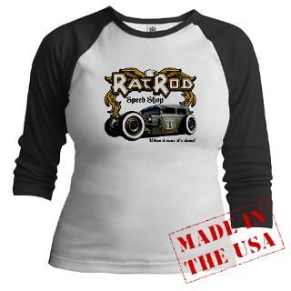 Rat Rod Speed Shop 66 Womens Light T Shirt
