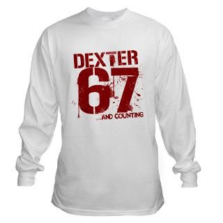 Dexter 67 kills and counting Long Sleeve T Shirt by 6six9nine