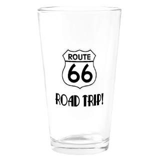 Route 66 Road Trip Drinking Glass for $16.00