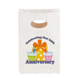 65 Years Gifts  65 Years Bags  65th Anniversary Party Gift Canvas