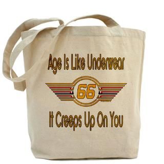 66 Gifts  66 Bags  Funny 66th Birthday Tote Bag