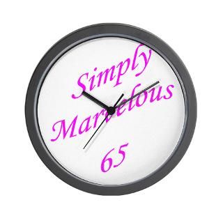 Simply Marvelous 65 Wall Clock for $18.00