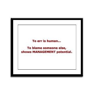 blame others management pote framed panel print $ 68 19