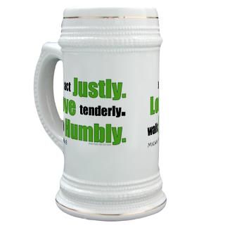 Micah 68 Walk Humbly with yo Stein for $22.00