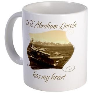 Uss Abraham Lincoln Mugs  Buy Uss Abraham Lincoln Coffee Mugs Online